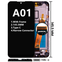   LCD assembly with frame NARROW FLEX for Samsung Galaxy A01 A015 A015F